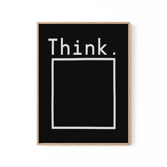 Outside the Box, Motivational Poster