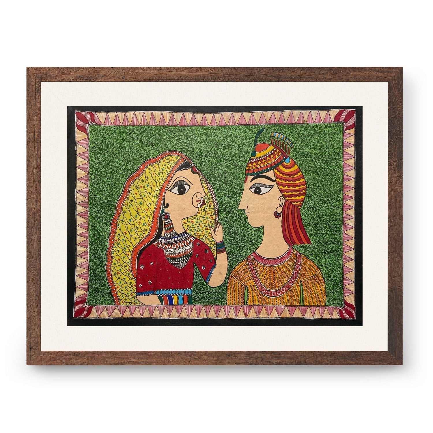 Raja Rani Madhubani, Madhubani Art, Madhubani Painting