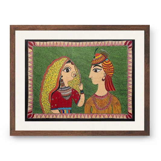 Raja Rani Madhubani, Madhubani Art, Madhubani Painting