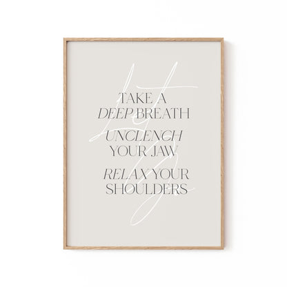 Relax, Motivational Poster