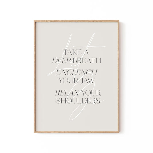 Relax, Motivational Poster