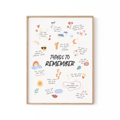 Remember, Motivational Poster