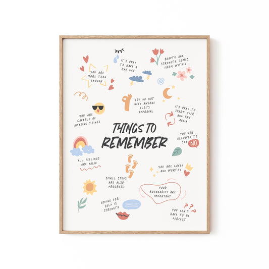 Remember, Motivational Poster