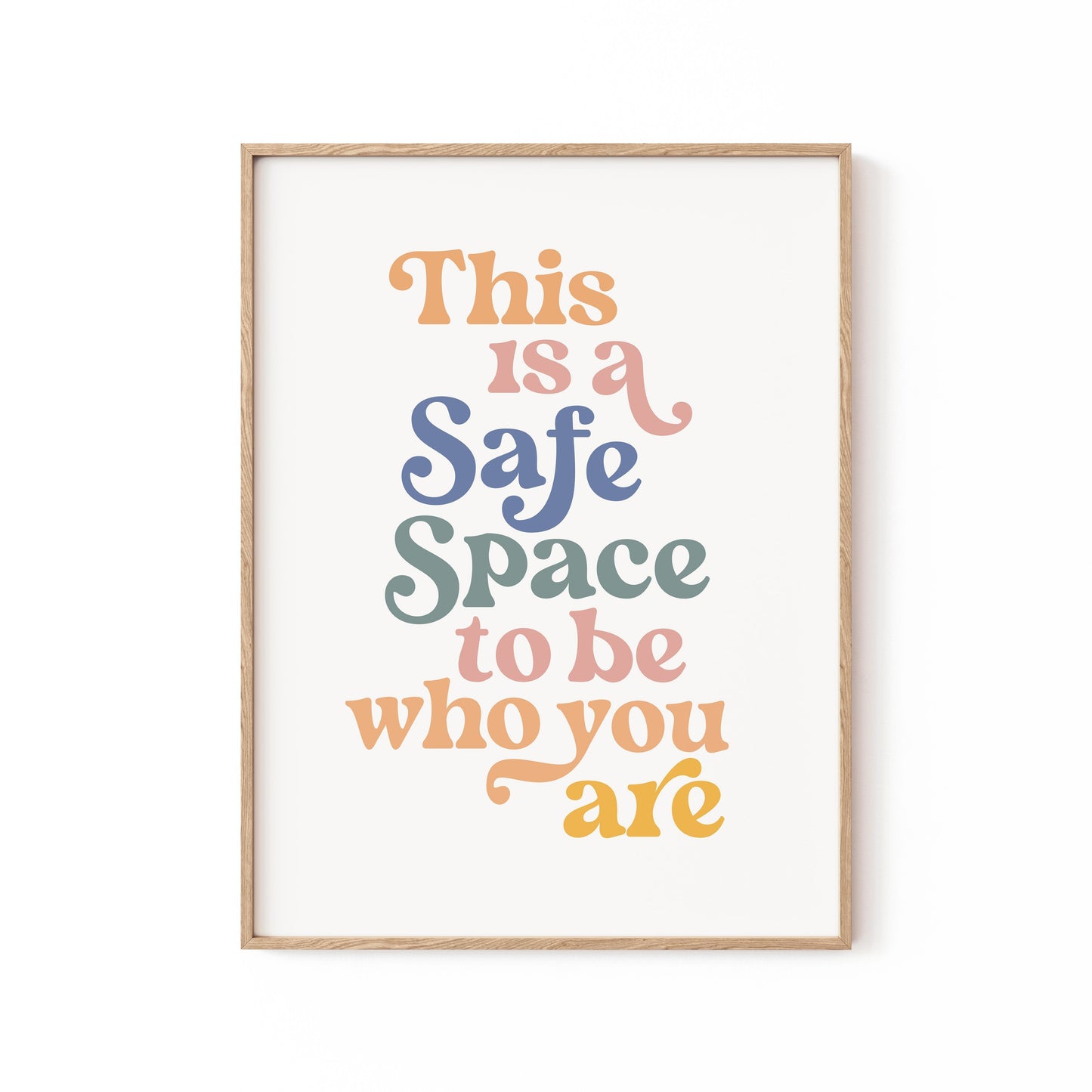 Safe Space, Motivational Poster