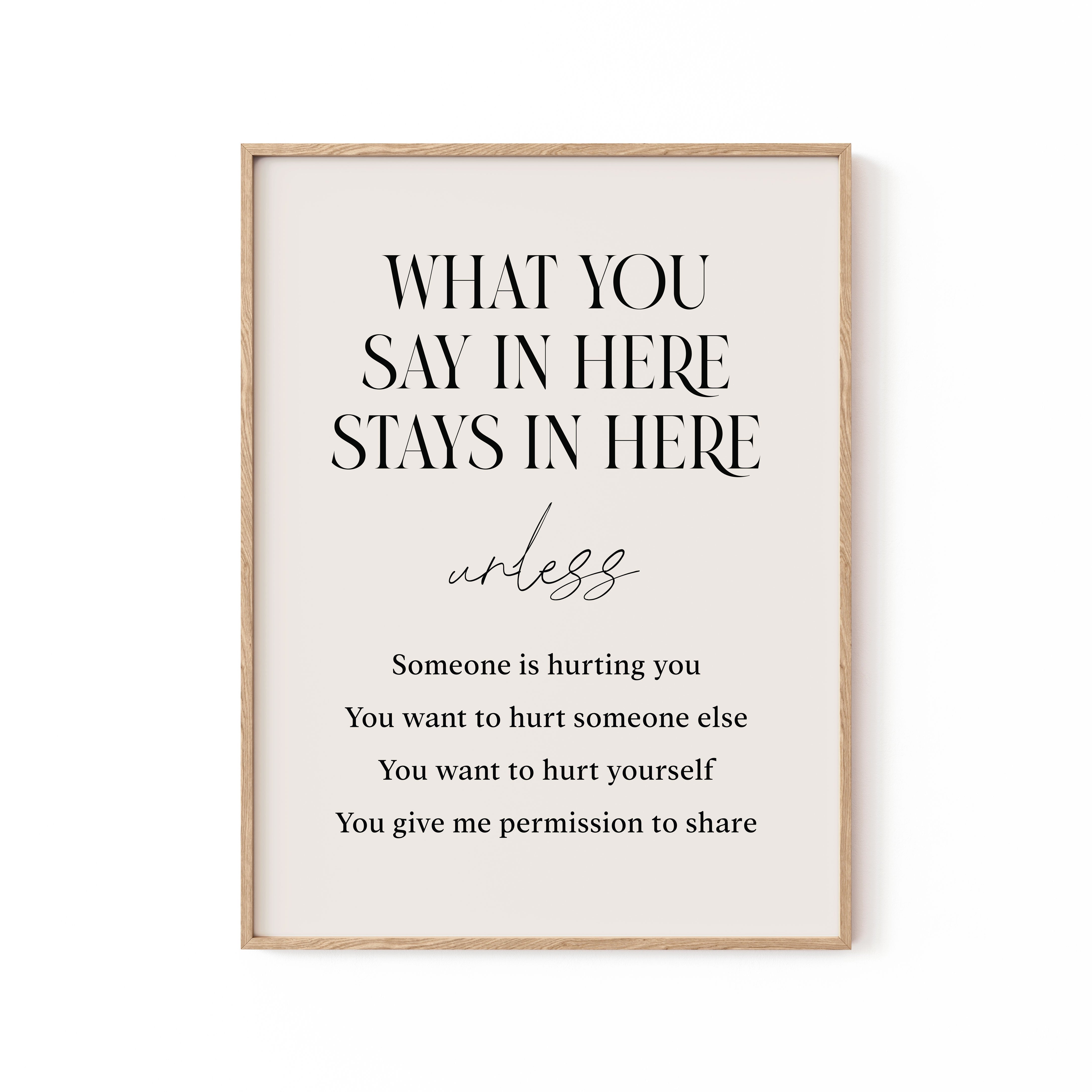 Saysherestayhere, Motivational Poster