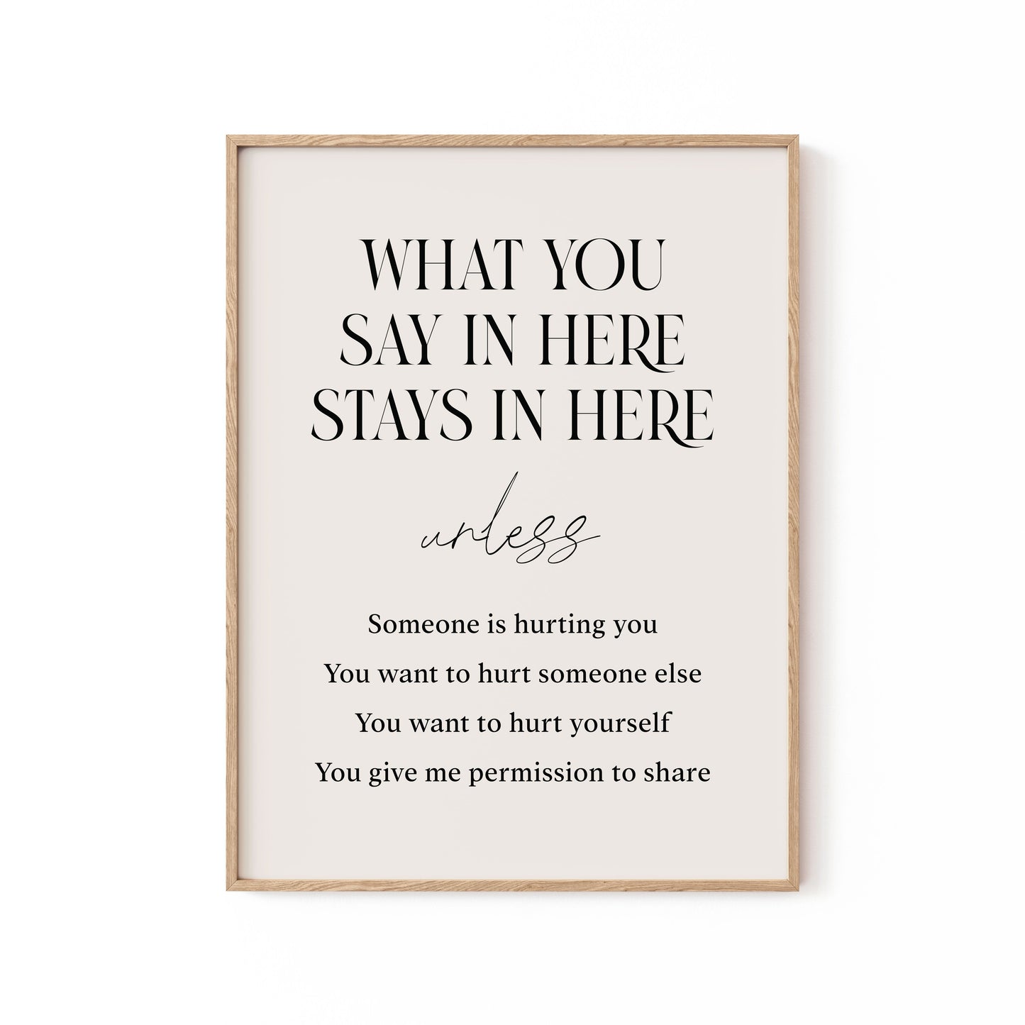 Saysherestayhere, Motivational Poster