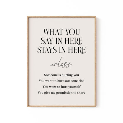 Saysherestayhere, Motivational Poster