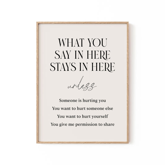 Saysherestayhere, Motivational Poster