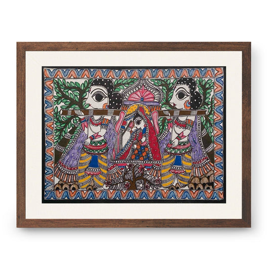 Dolly ka Harr, Madhubani Art, Madhubani Painting