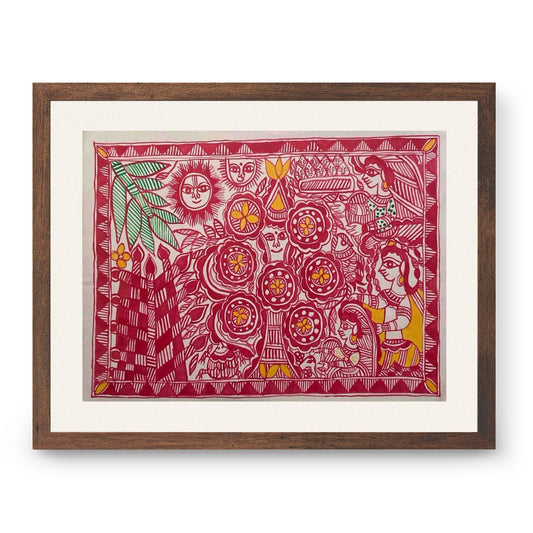 Kovar Art , Madhubani Art, Madhubani Painting