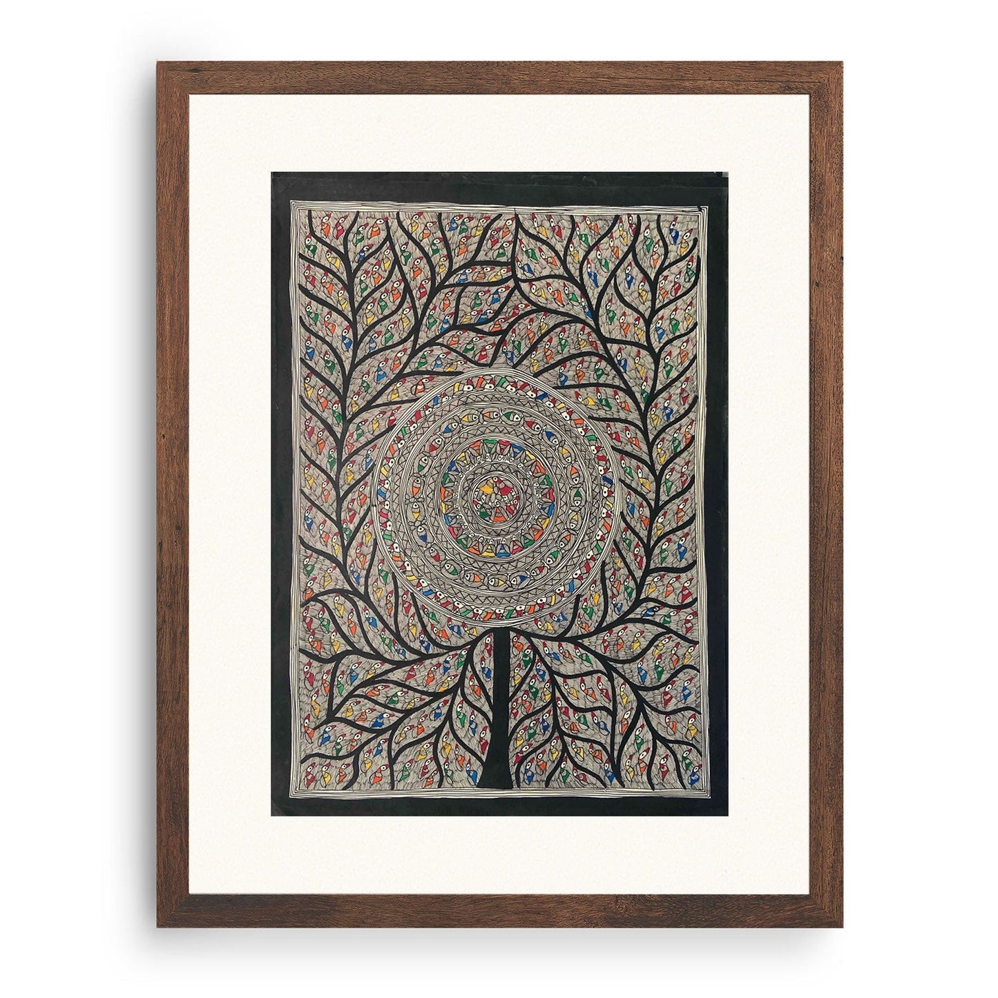 Life of Tree, Madhubani Art, Madhubani Painting