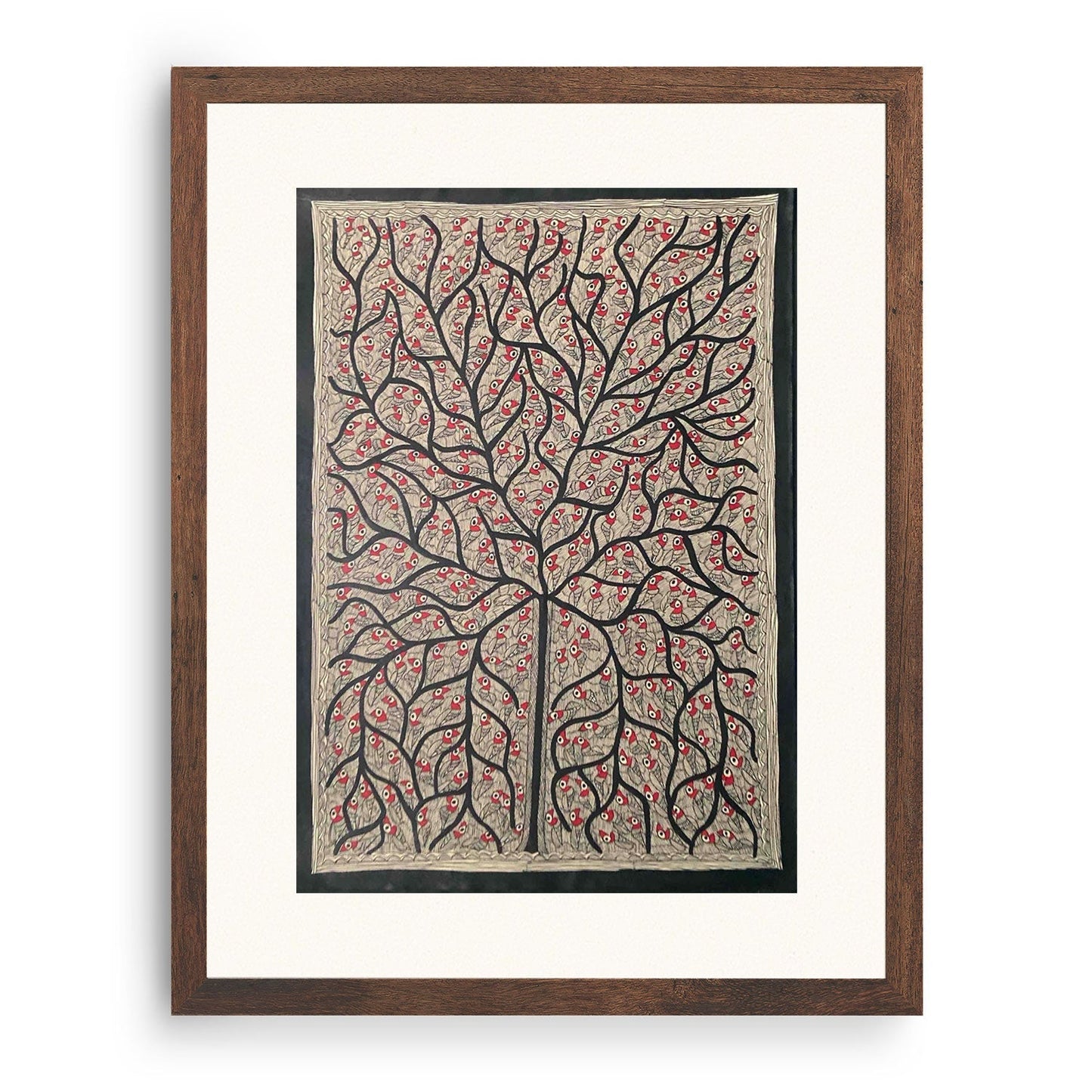 Life of Tree, Madhubani Art, Madhubani Painting