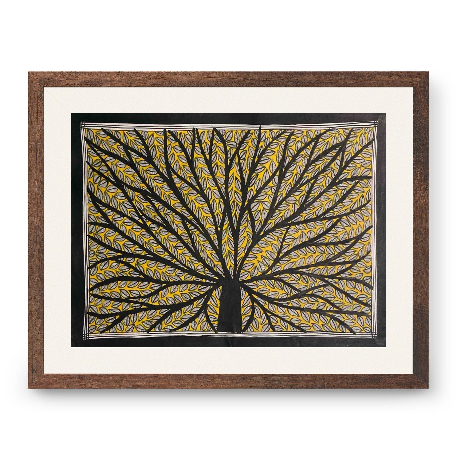 Life of Tree, Madhubani Art, Madhubani Painting