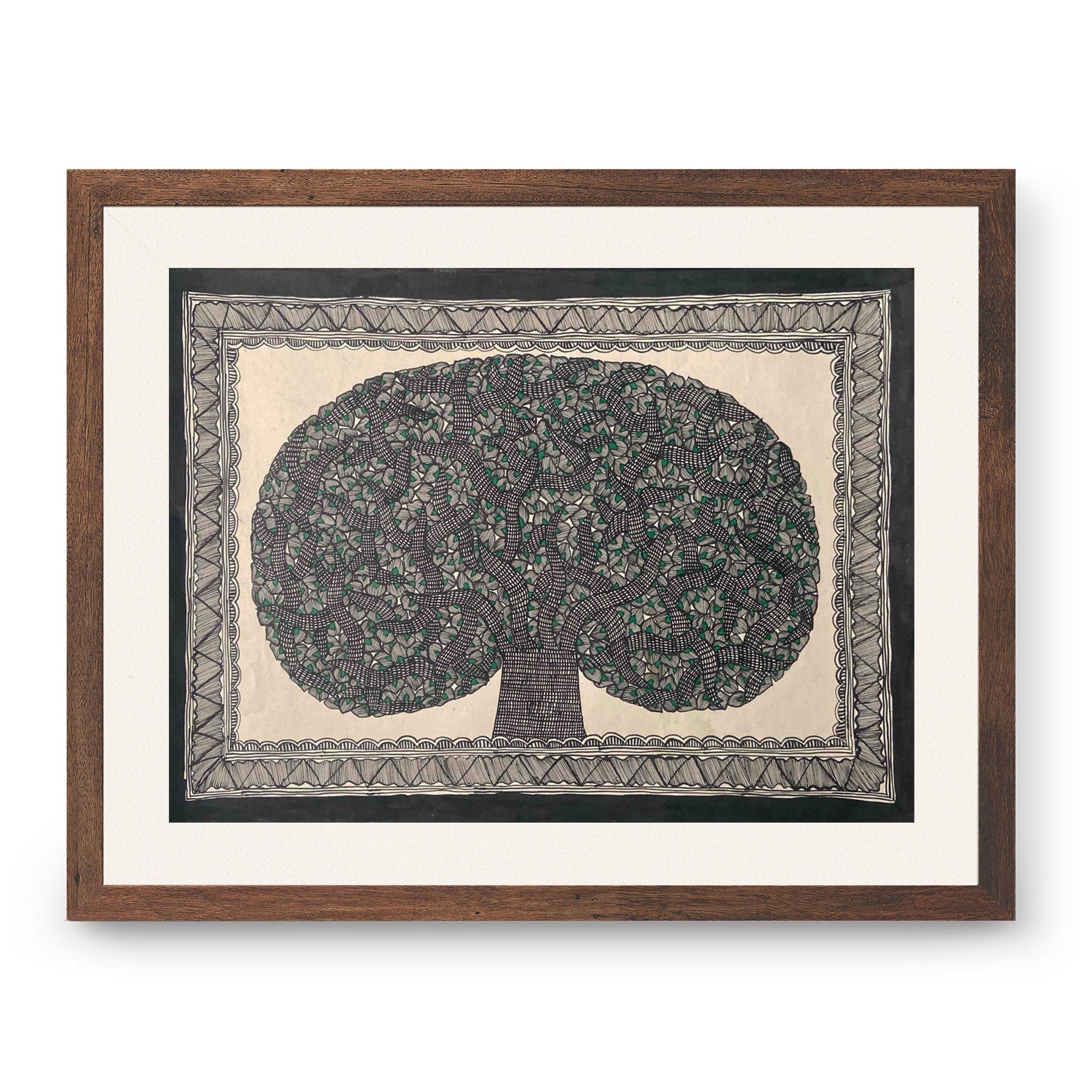 Life of Tree, Madhubani Art, Madhubani Painting
