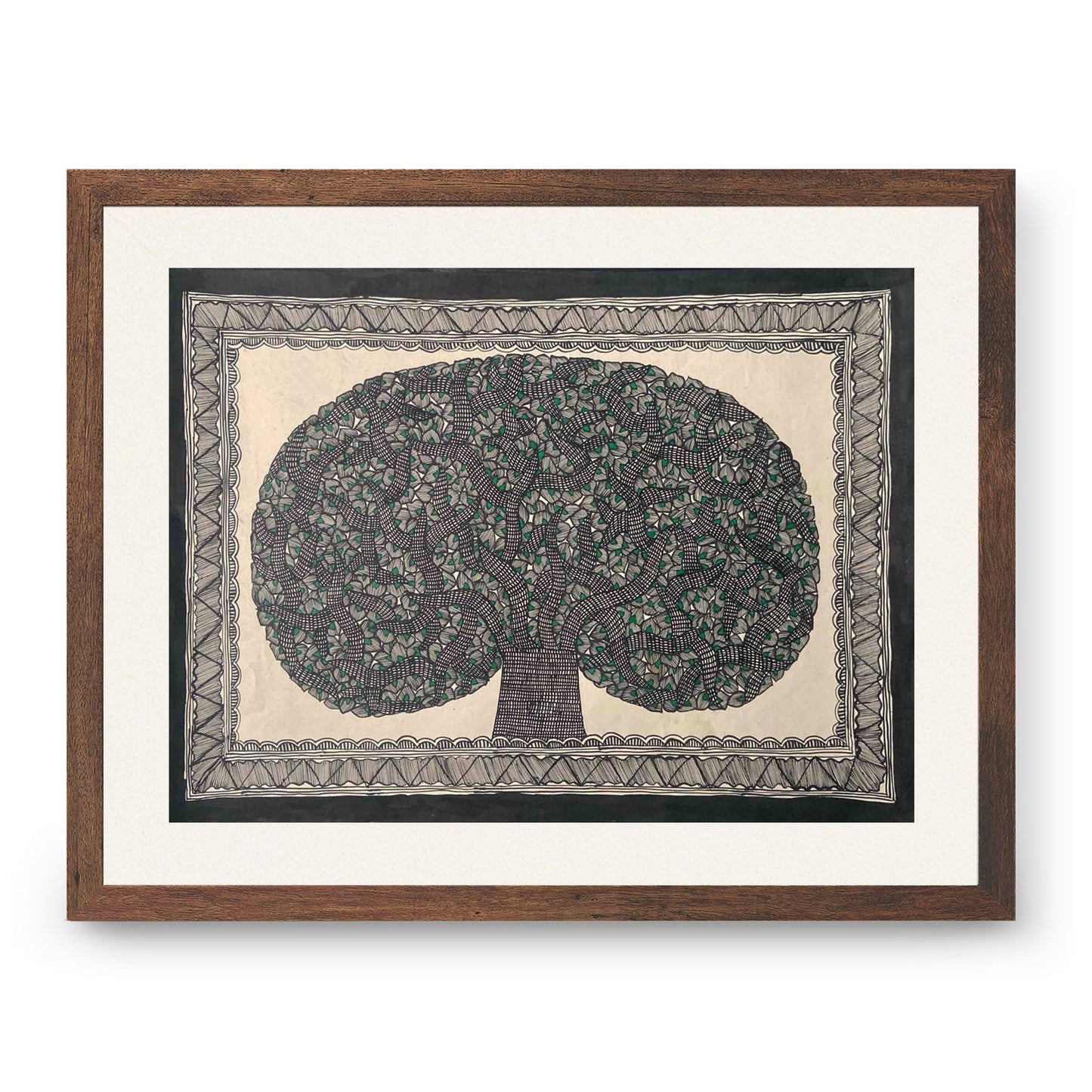 Life of Tree, Madhubani Art, Madhubani Painting