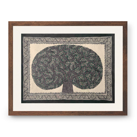 Life of Tree, Madhubani Art, Madhubani Painting
