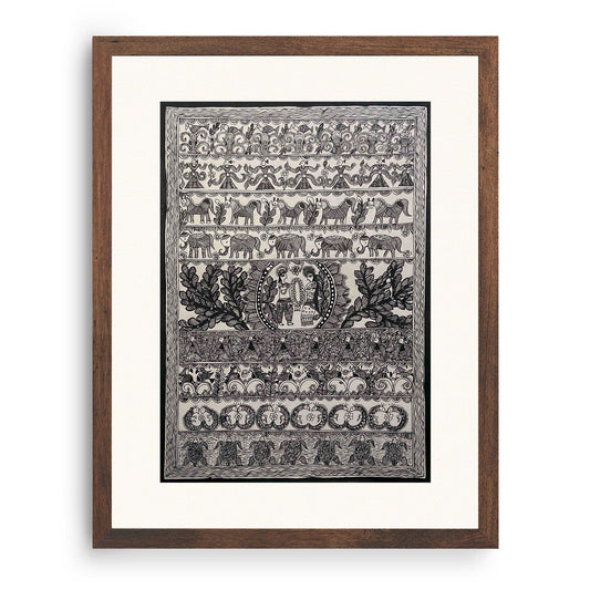 Wedding Madhubani, Madhubani Art, Madhubani Painting