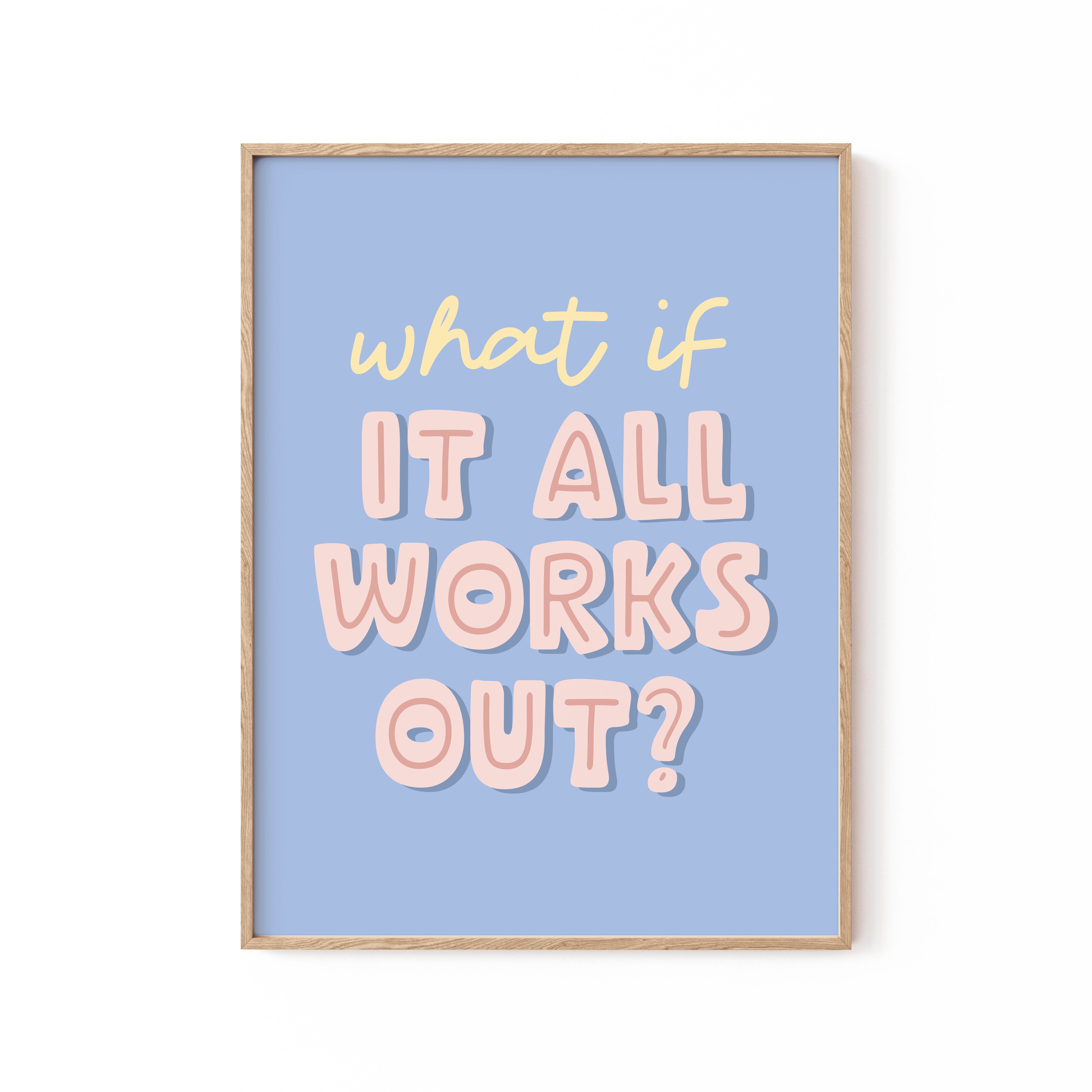 What If, Motivational Poster