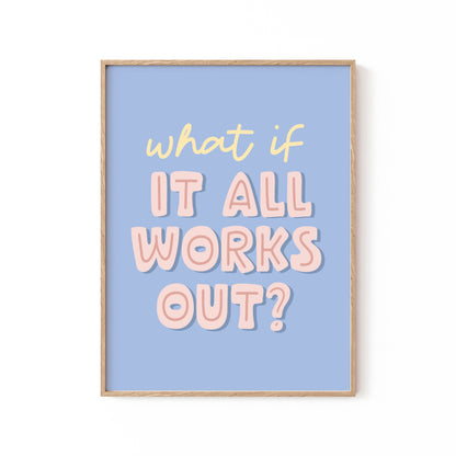 What If, Motivational Poster