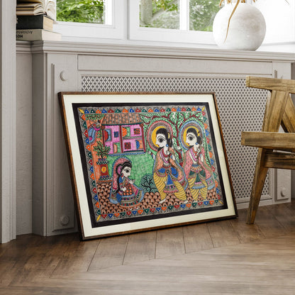 Ahilya Hodya, Madhubani Art, Madhubani Painting