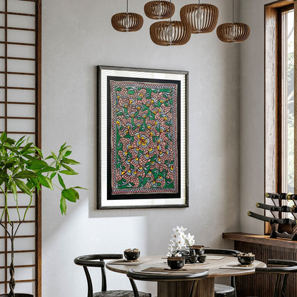 New Fish rass madhubani, Madhubani Art, Madhubani Painting