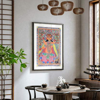 Ganesha Painting Madhubani Painting, Madhubani Art, Madhubani Painting