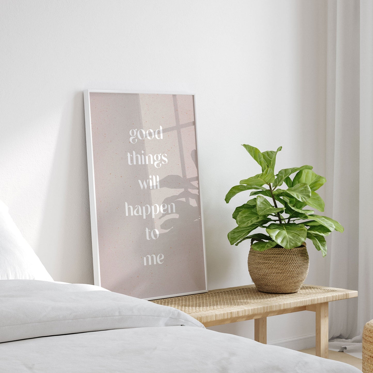 Good things will happen to me, Motivational Poster