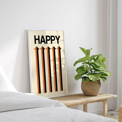 Happy Cream, Motivational Poster