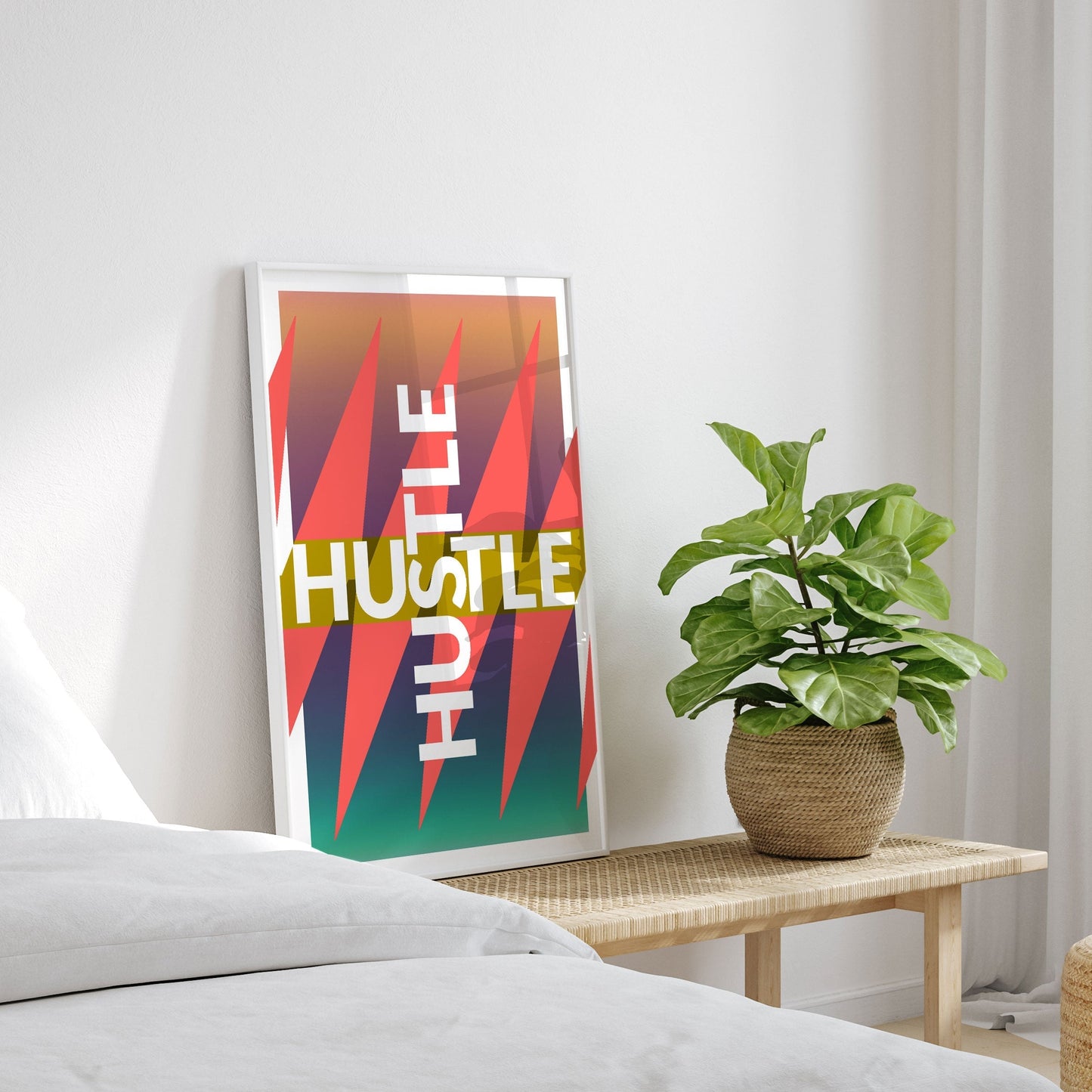 Hustle, Motivational Poster