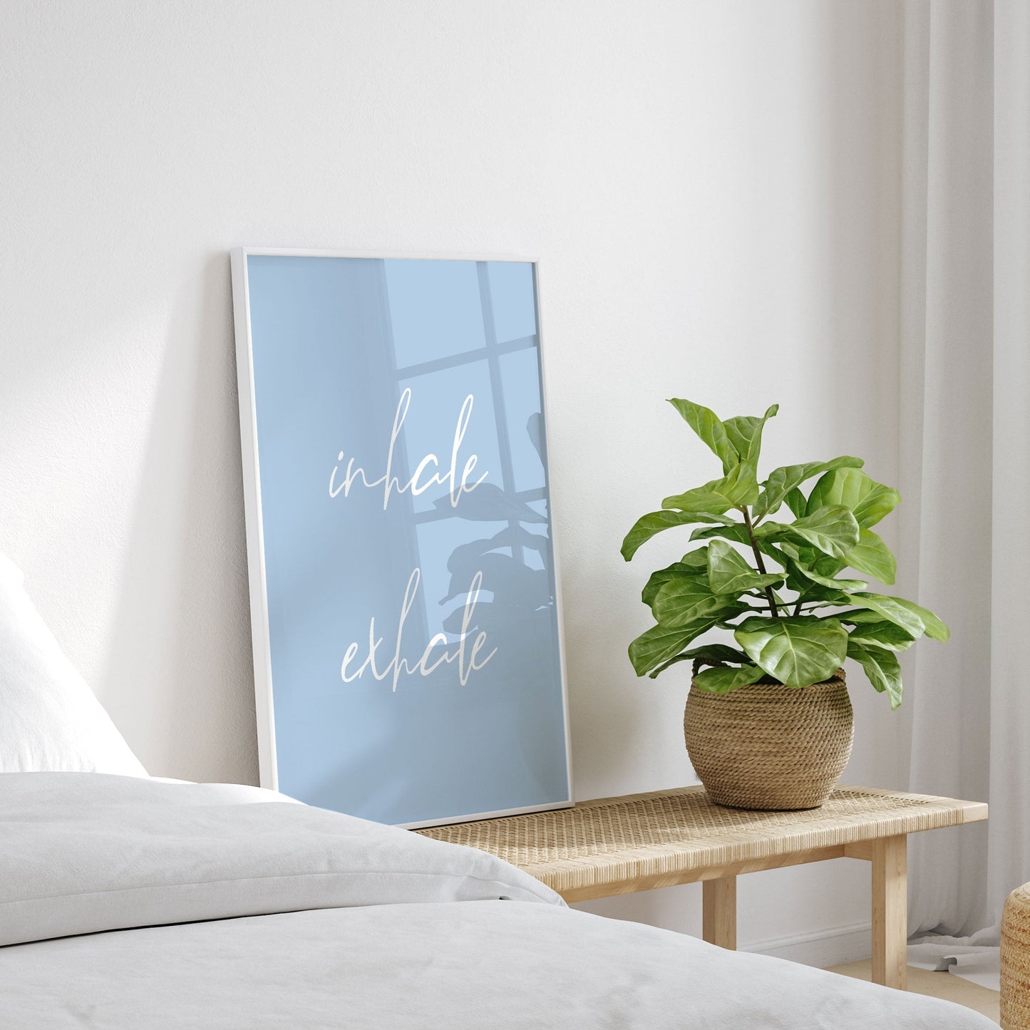 Inhale Exhale No3, Motivational Poster