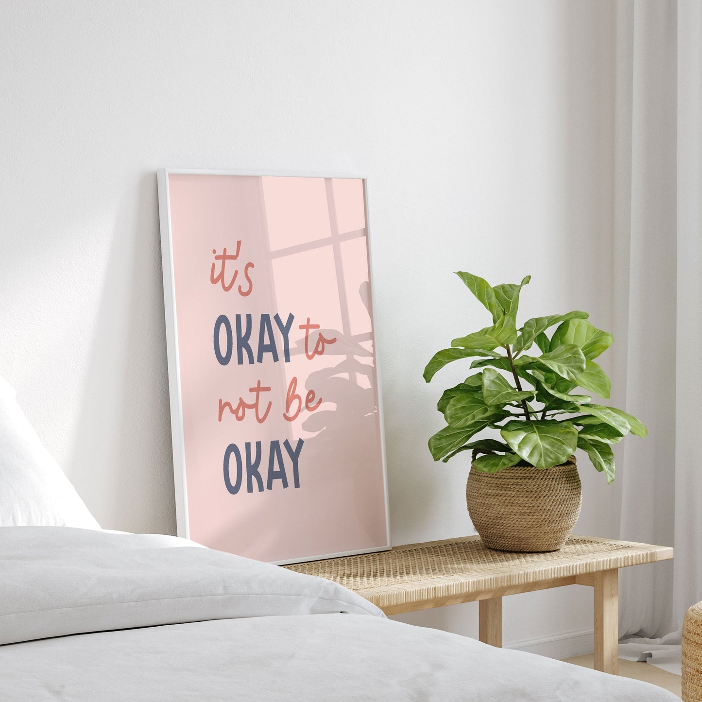 Its Ok Not To Be Ok, Motivational Poster