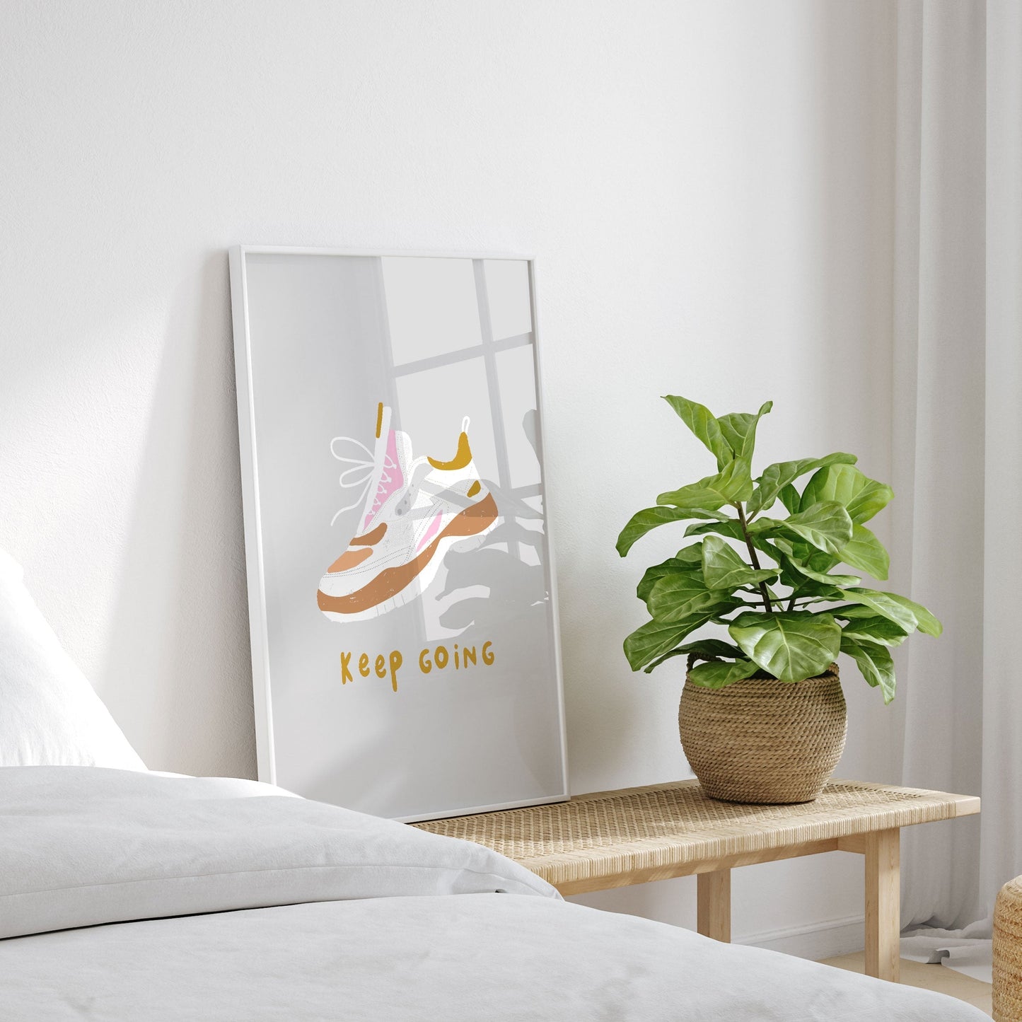 Keep Going, Motivational Poster