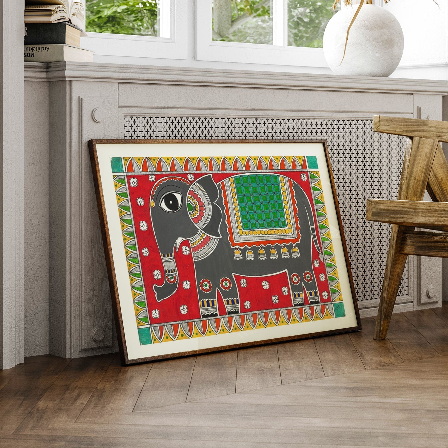 Madhubani Elephant, Madhubani Art, Madhubani Painting