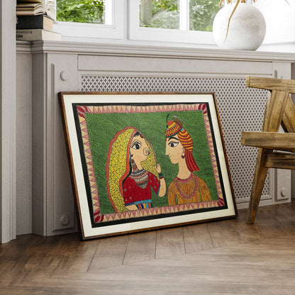 Raja Rani Madhubani, Madhubani Art, Madhubani Painting