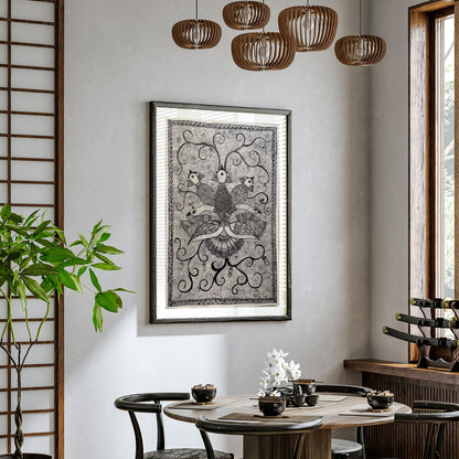 The Bird madhubani, Madhubani Art, Madhubani Painting