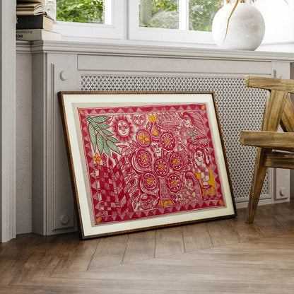 Kovar Art , Madhubani Art, Madhubani Painting