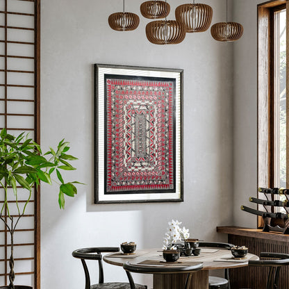 Lotus with Fish, Madhubani Art, Madhubani Painting