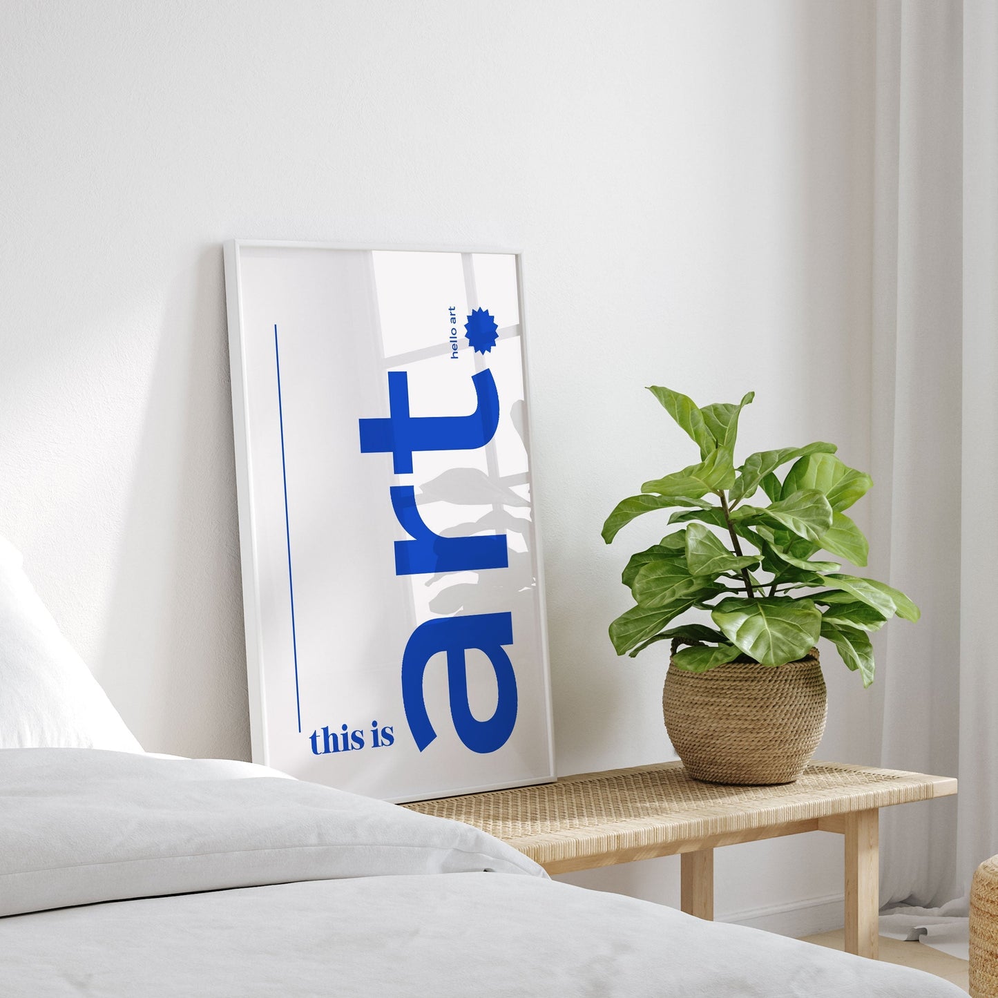 This is Art (hello art), Motivational Poster