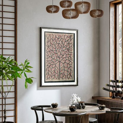 Life of Tree, Madhubani Art, Madhubani Painting