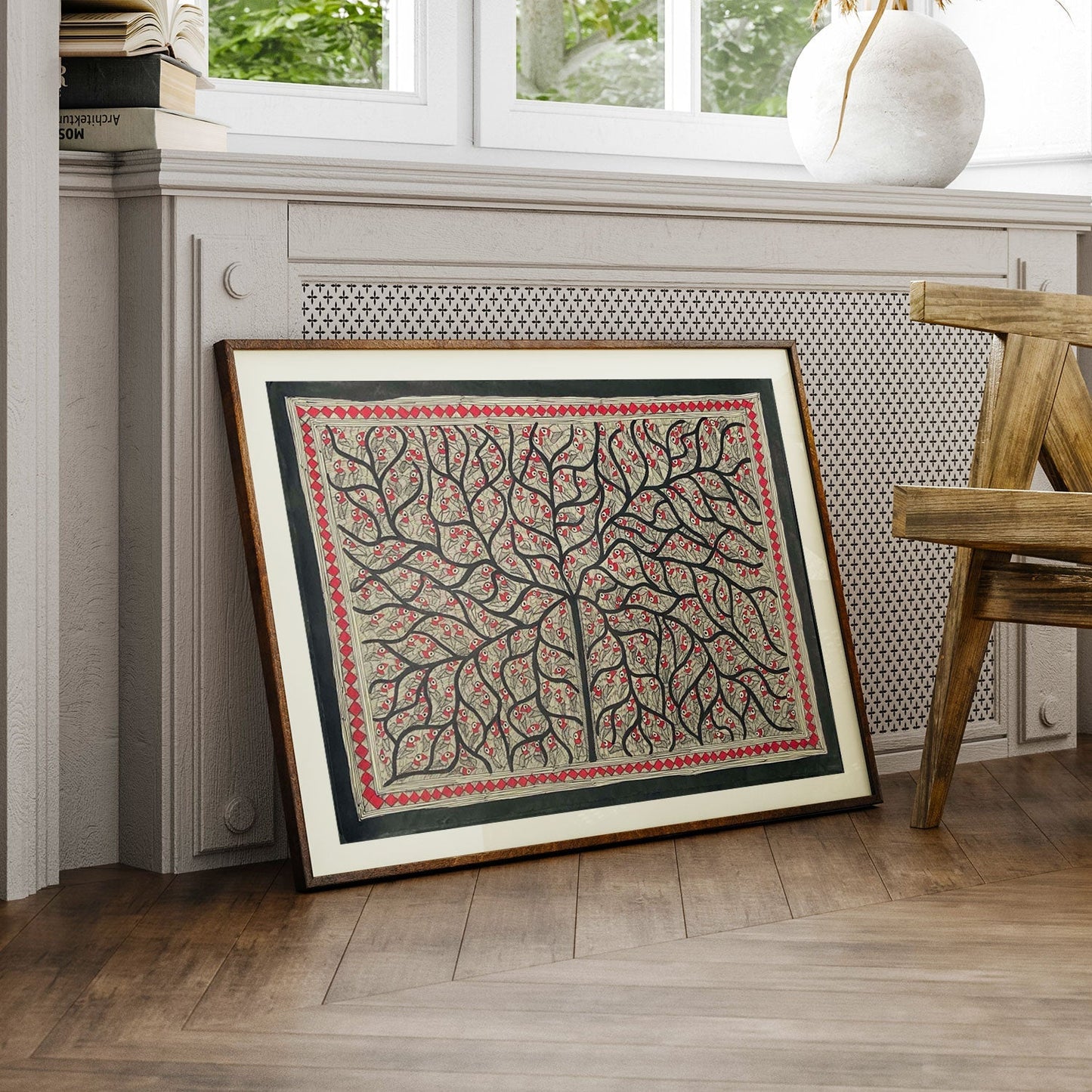 Life of Tree, Madhubani Art, Madhubani Painting