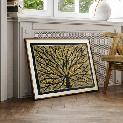 Life of Tree, Madhubani Art, Madhubani Painting