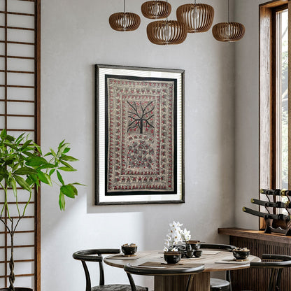 The Fish and bird madhubani, Madhubani Art, Madhubani Painting