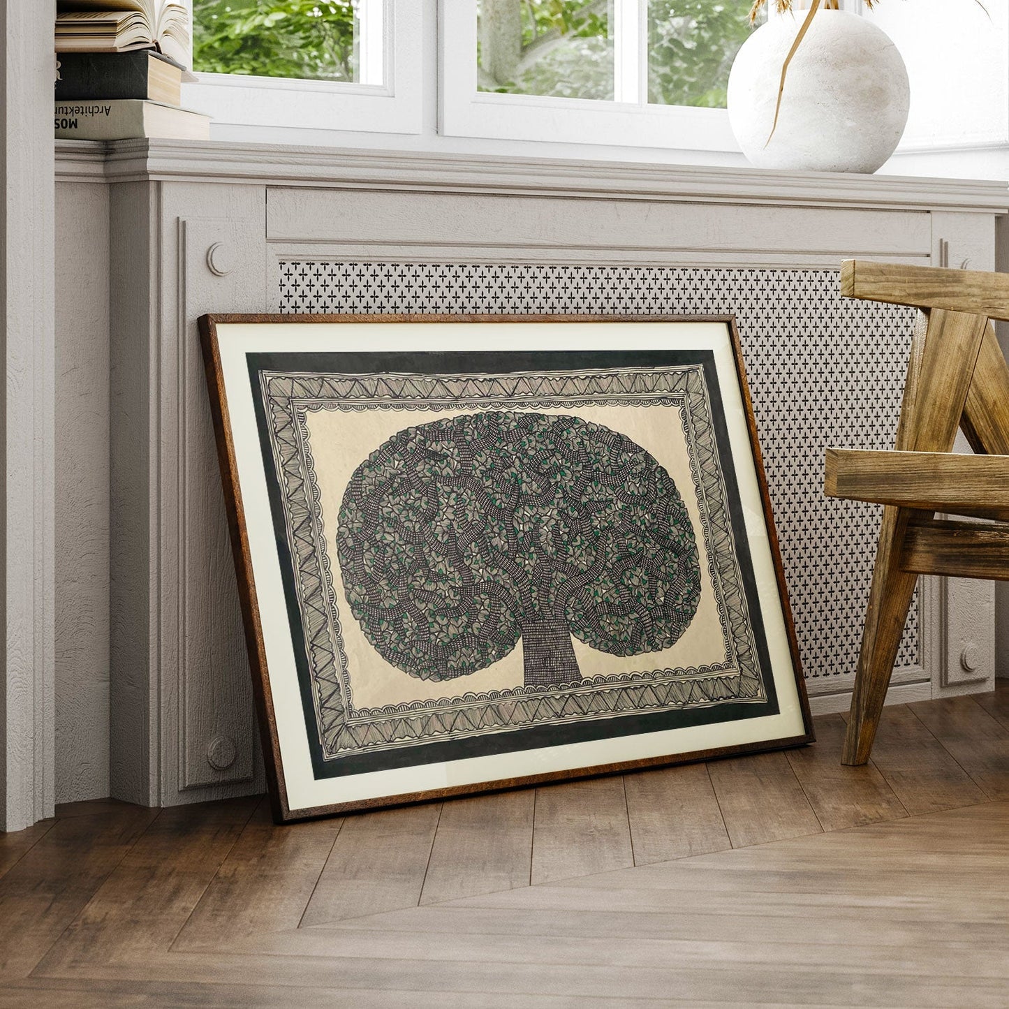 Life of Tree, Madhubani Art, Madhubani Painting