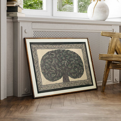 Life of Tree, Madhubani Art, Madhubani Painting