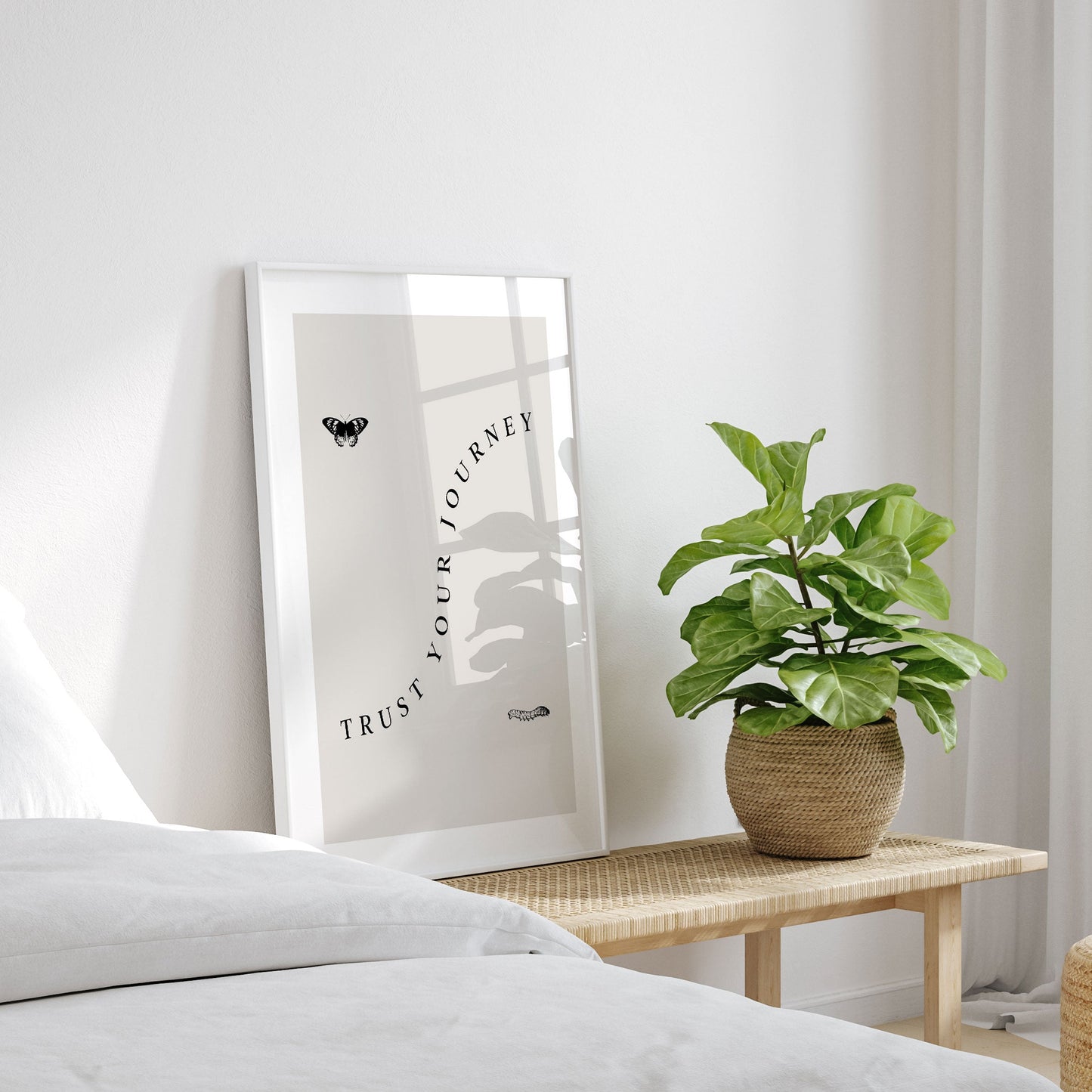 Trust Your Journey, Motivational Poster