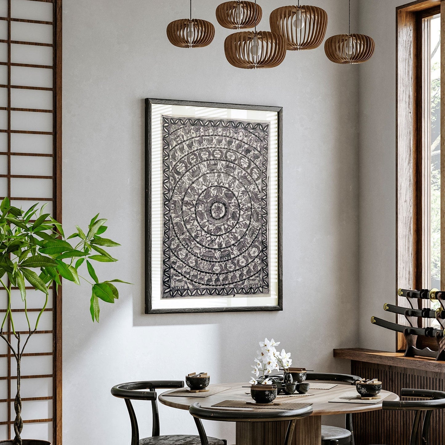 Birth Madhubani, Madhubani Art, Madhubani Painting