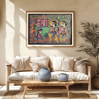 Ahilya Hodya, Madhubani Art, Madhubani Painting