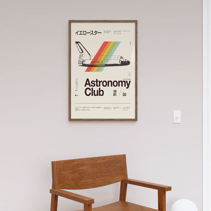 Astronomy Club, Motivational Poster