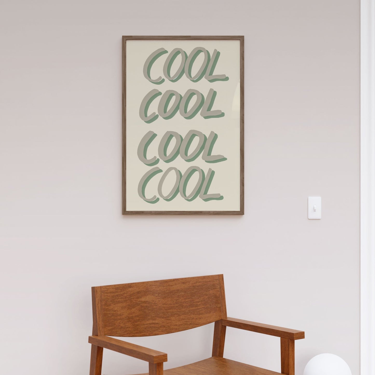 Cool Green, Motivational Poster