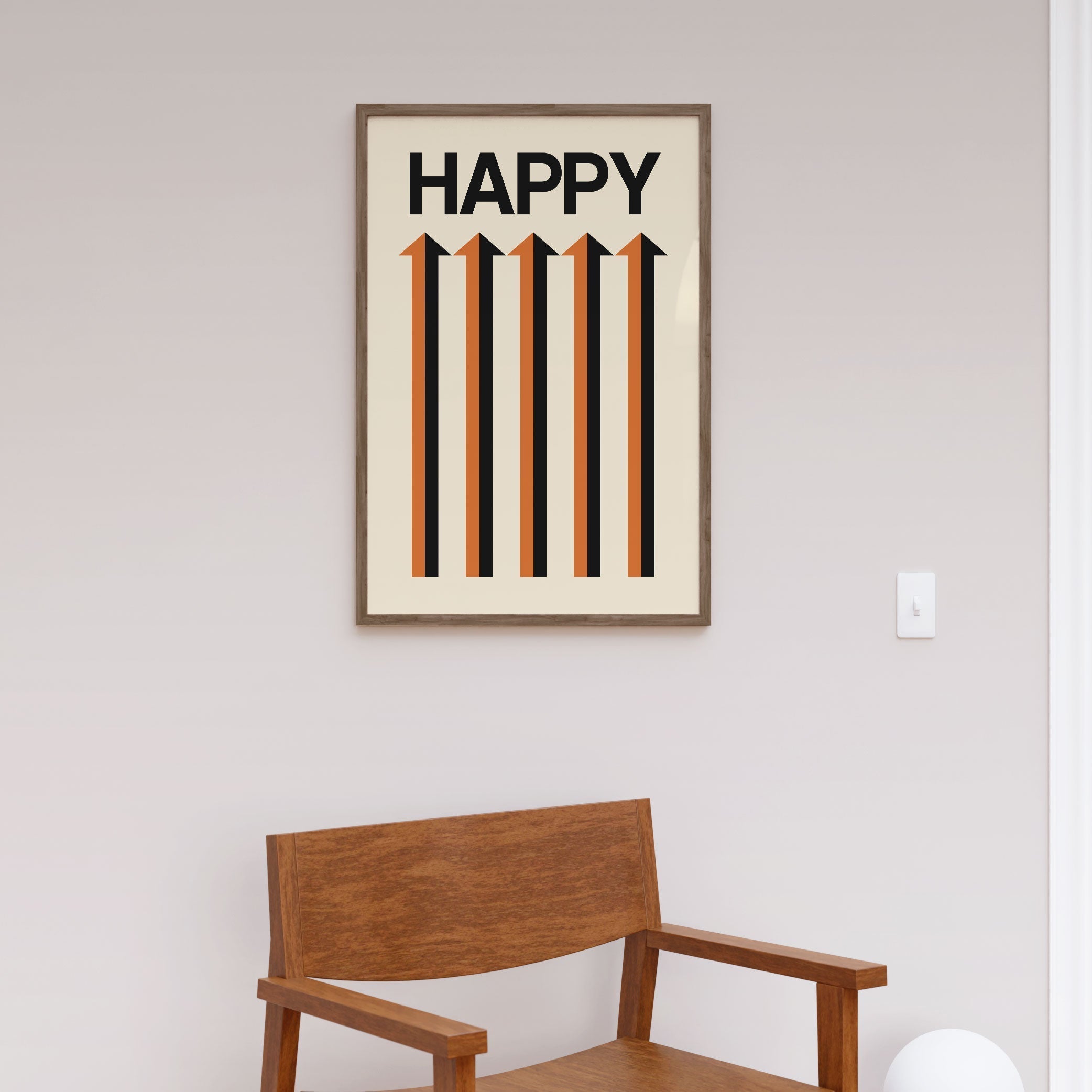Happy Cream, Motivational Poster